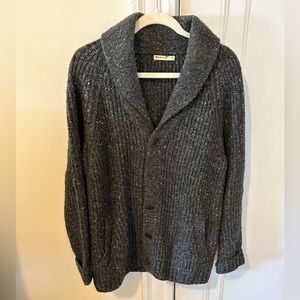 Marine Layer gray cardigan sweater